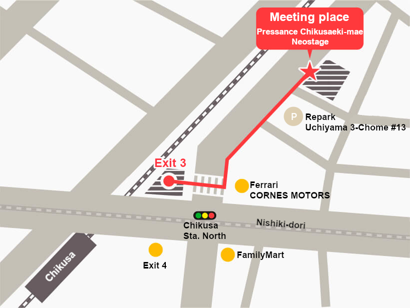 How to go to プレサンス千種駅前(Presence Chikusa Eki Mae)